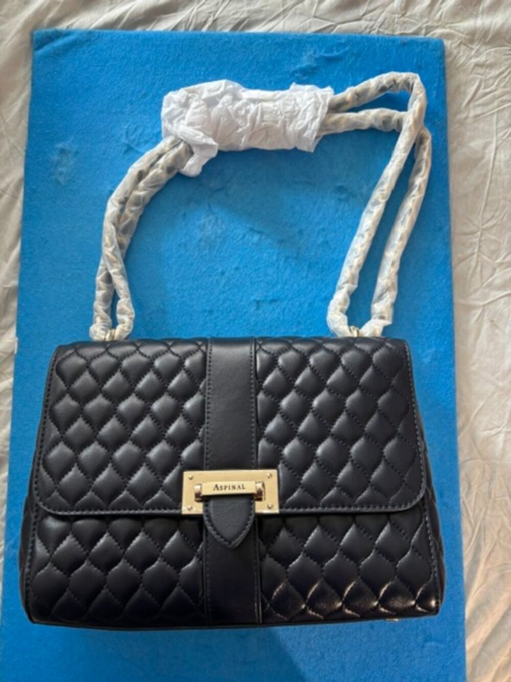 Aspinal Of London Large Lottie, Navy